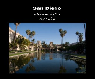 San Diego "A Portrait of a City" book cover