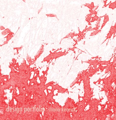 design portfolio: shona kenrick book cover