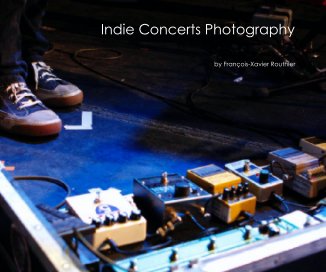 Indie Concerts Photography book cover