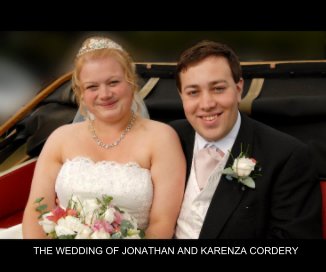 THE WEDDING OF JONATHAN AND KARENZA CORDERY book cover