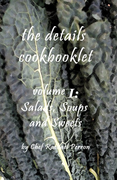 Bekijk the details cookbooklet op Chef Rachael Perron