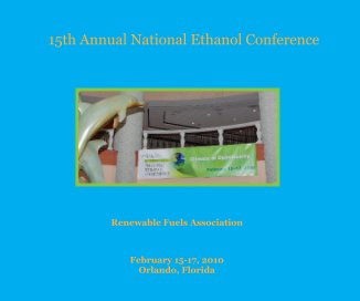15th Annual National Ethanol Conference book cover