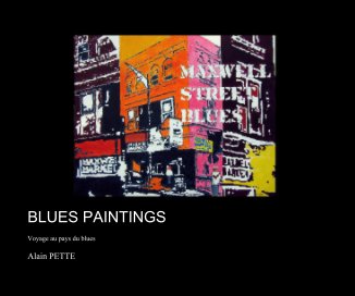 BLUES PAINTINGS book cover