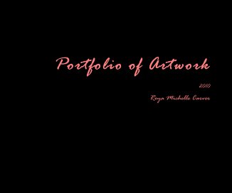 Portfolio of Artwork book cover