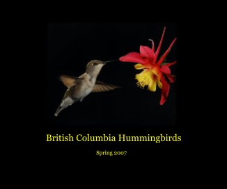 British Columbia Hummingbirds book cover