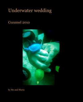 Underwater wedding book cover