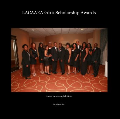 LACAAEA 2010 Scholarship Awards book cover