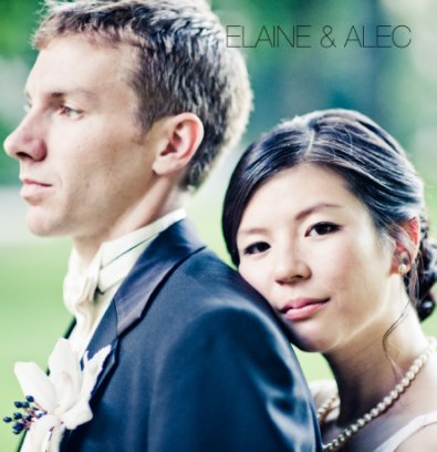 Elaine & Alec Wedding book cover