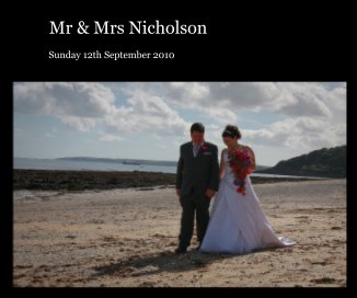 Mr & Mrs Nicholson book cover