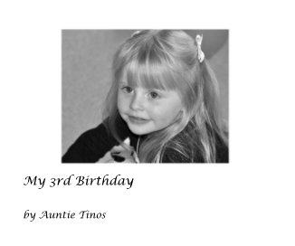 My 3rd Birthday book cover