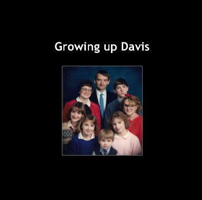 Growing up Davis book cover