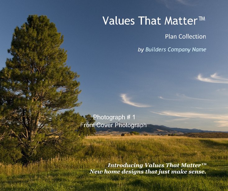 Visualizza Values That Matter™ di Builders Company Name