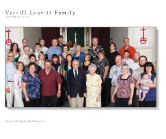 Verrill-Leavitt Family book cover
