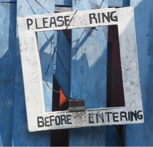 View Please Ring Before Entering by Margaret Stredwick
