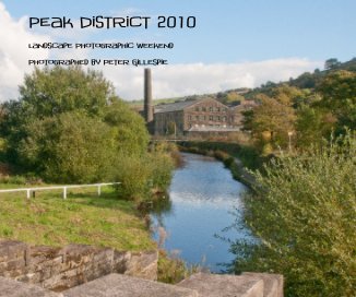 Peak District 2010 book cover