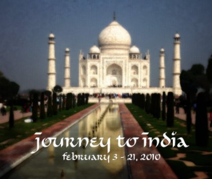 Journey to India book cover