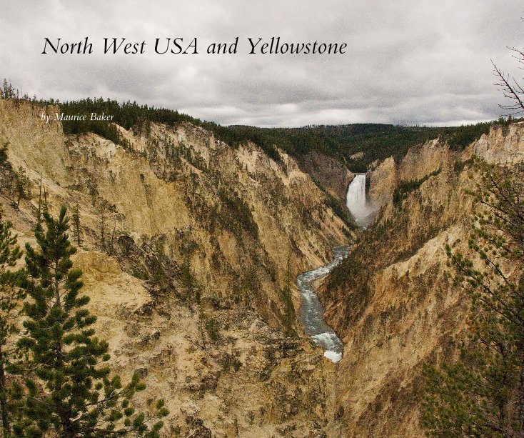View North West USA and Yellowstone by Maurice Baker