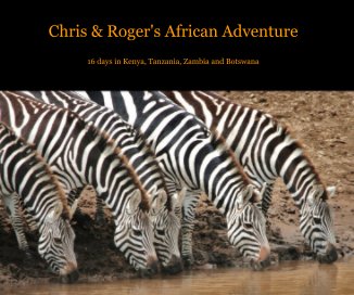 Chris & Roger's African Adventure book cover