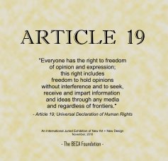 ARTICLE 19 book cover