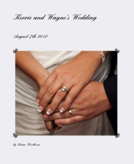 Kerrie and Wayne's Wedding book cover