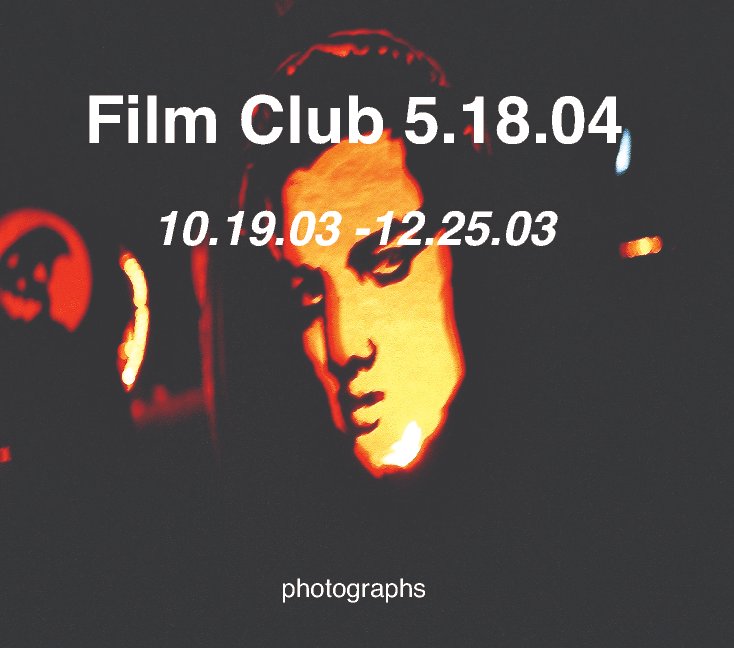 Ver Film Club 5.18.04 por meredith allen