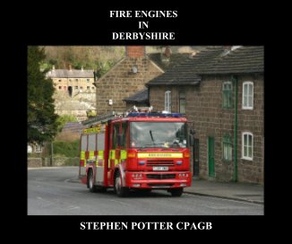 FIRE ENGINES IN DERBYSHIRE book cover