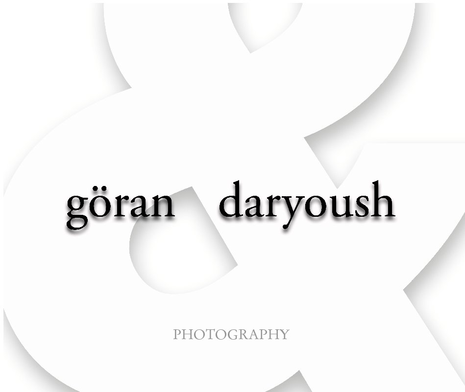 View GÖRAN  & DARYOUSH SNAPSHOTS by GÖRAN DAHLIN & DARYOUSH TAHMASEBI