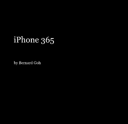 Ver iPhone 365 por Bernard Goh