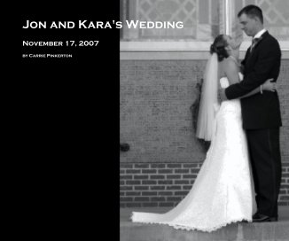 Jon and Kara's Wedding book cover