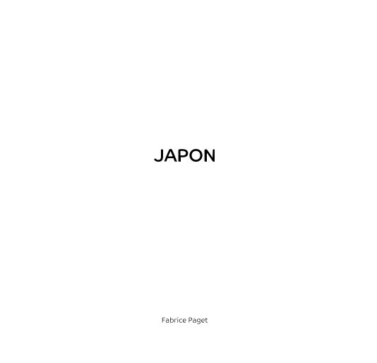 View JAPON by Fabrice Paget