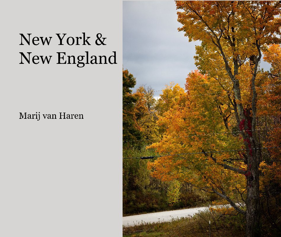 View New York & New England by Marij van Haren