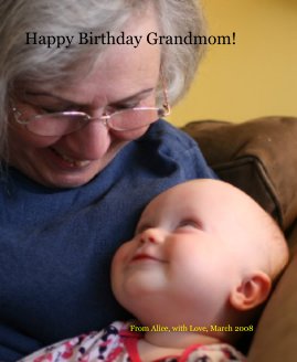 Happy Birthday Grandmom! book cover