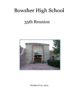 Bowsher High School book cover