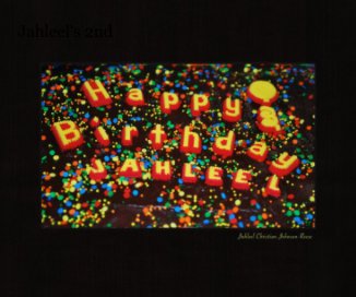 Jahleel's 2nd book cover