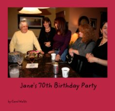 Jane's 70th Birthday Party book cover