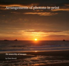 Arrangements of photons in print book cover