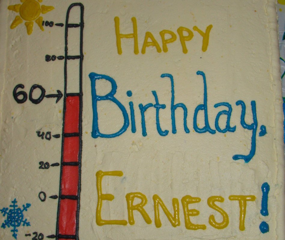 View Happy Birthday Ernest! by bookguy1