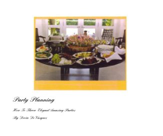 Party Planning book cover