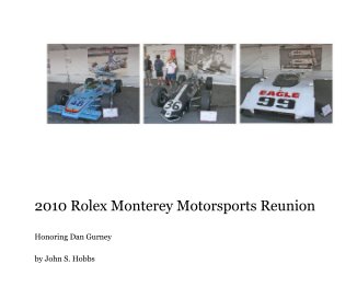 2010 Rolex Monterey Motorsports Reunion book cover