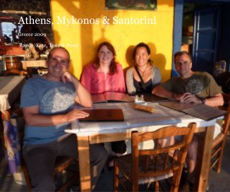 Athens, Mykonos & Santorini book cover