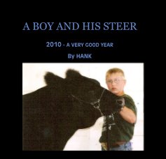 A BOY AND HIS STEER book cover