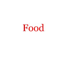 Food book cover