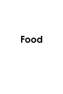 Food book cover