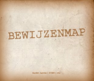 Bewijzenmap book cover