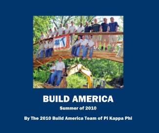 BUILD AMERICA 2010 softcover book cover