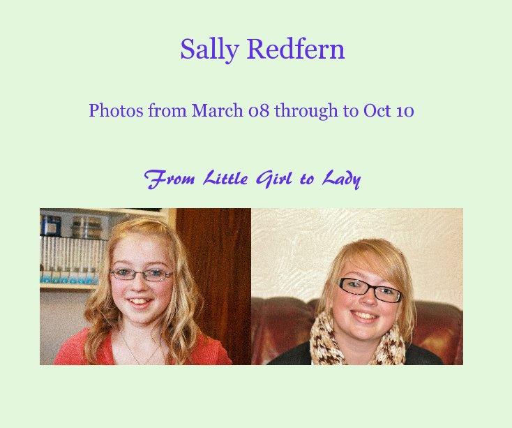 Bekijk Sally Redfern op From Little Girl to Lady