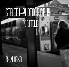 Street photography portfolio book cover