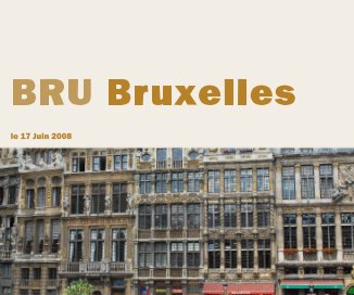 BRU Bruxelles book cover