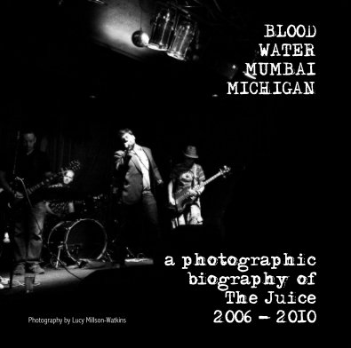 BLOOD WATER MUMBAI MICHIGAN book cover