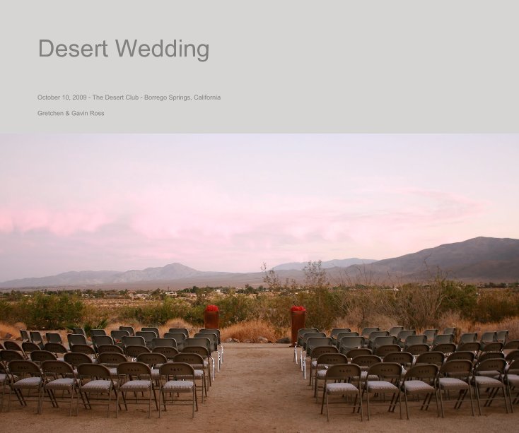 View Desert Wedding by Gretchen & Gavin Ross